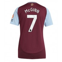 Aston Villa John McGinn #7 Hjemmebanetrøje Dame 2024-25 Kortærmet